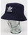 Adidas Originals Bucket Hat With Trefoil Navy
