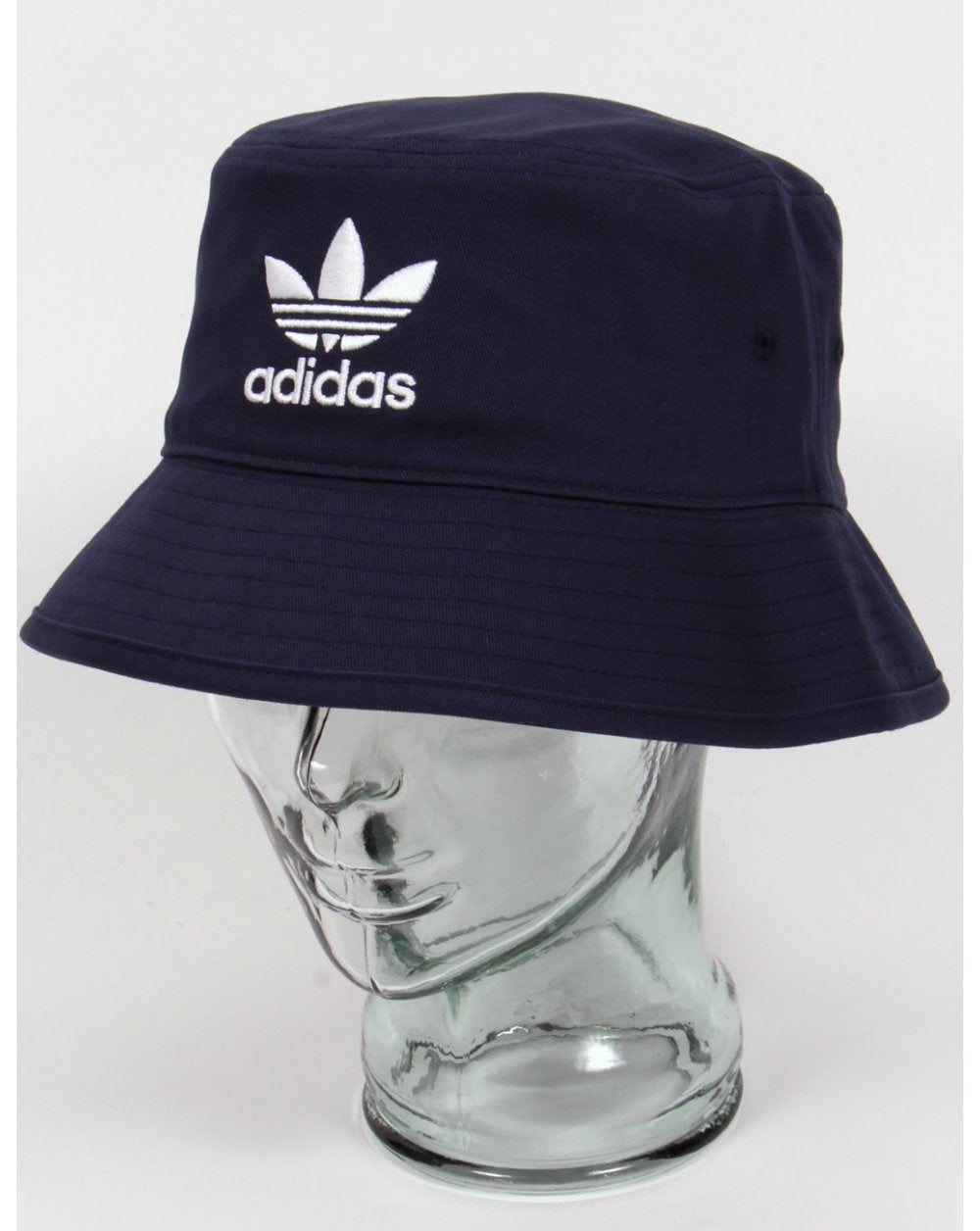 Adidas Originals Bucket Hat With Trefoil Navy