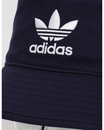 Adidas Originals Bucket Hat With Trefoil Navy