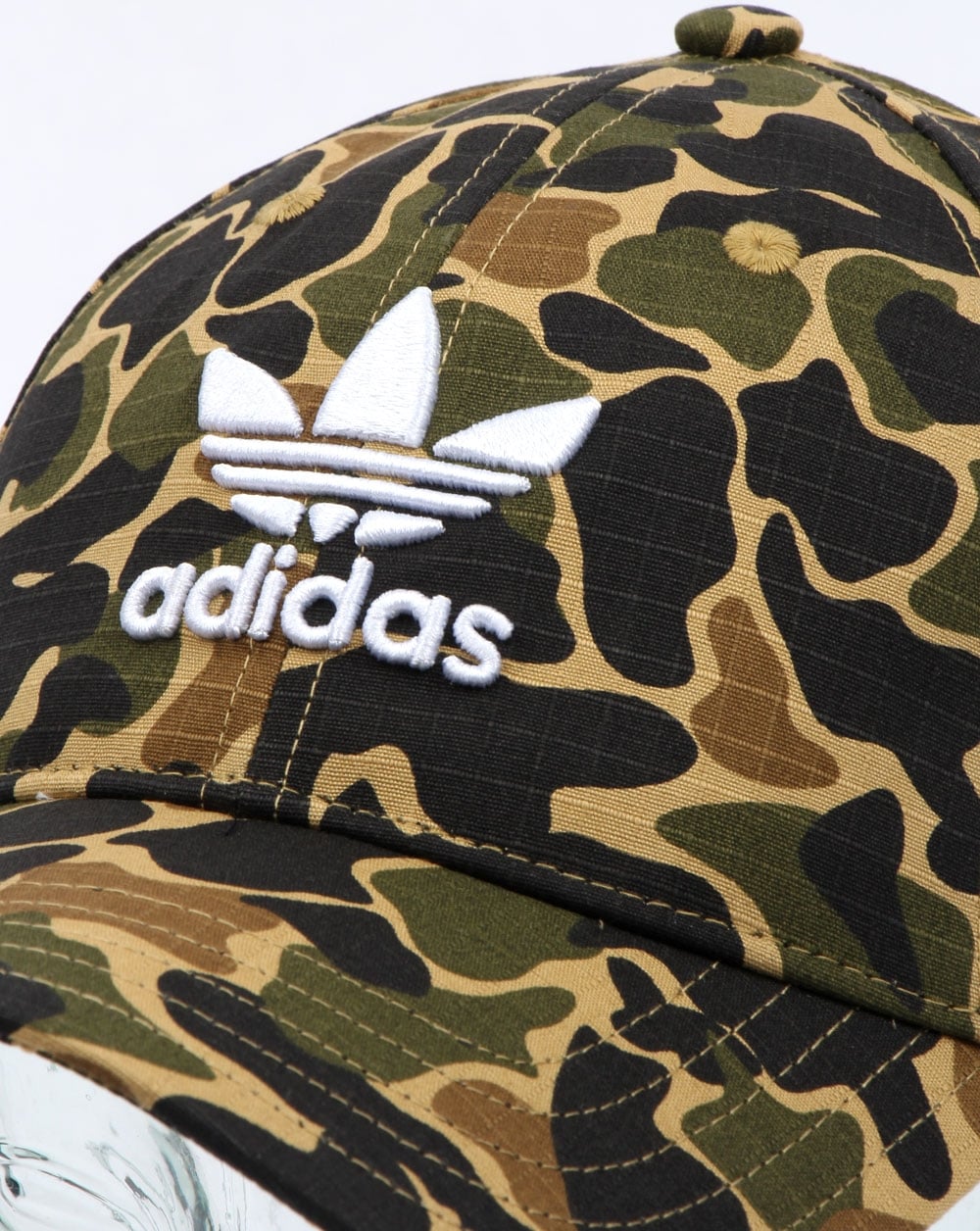 Adidas Originals Camo Baseball Cap Dark Sahara