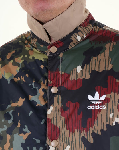 Adidas Originals Pharrell Williams Hu Hiking Reversible Camo Coach Jacket