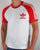 Adidas Originals Retro 3 Stripe T-shirt White/Red