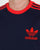 Adidas Originals Retro 3 Stripes T Shirt Navy/Red