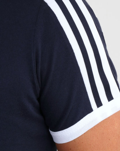 Adidas Originals Ringer Linear T Shirt Navy