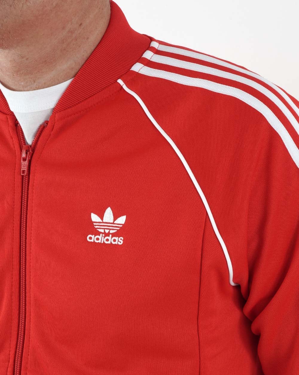 Adidas Originals Superstar Track Top Red