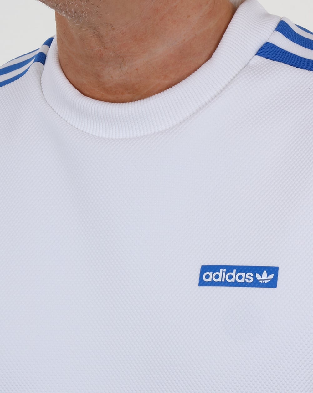 Adidas Originals Tennoji Crew Sweat White/Blue