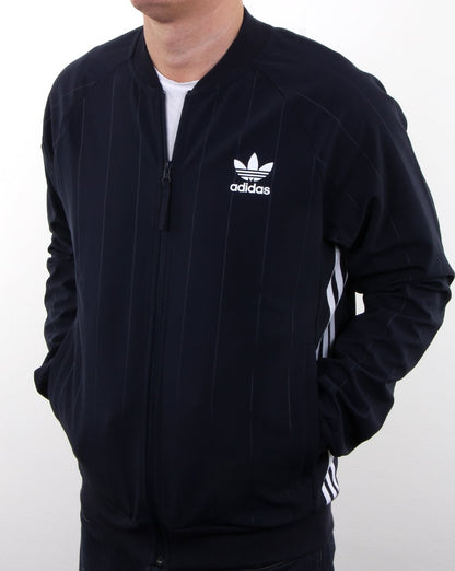 Adidas Originals Tko Denim Superstar Track Top Navy