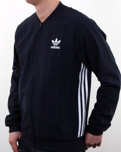 Adidas Originals Tko Denim Superstar Track Top Navy