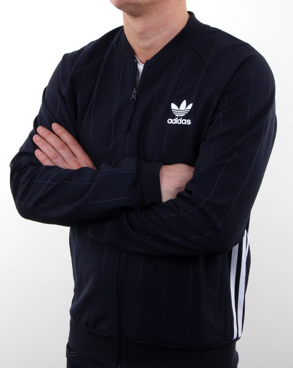 Adidas Originals Tko Denim Superstar Track Top Navy