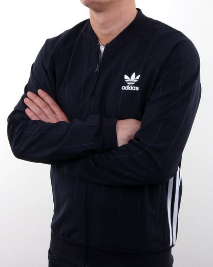 Adidas Originals Tko Denim Superstar Track Top Navy