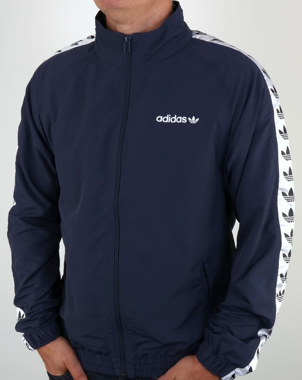 Adidas Originals TNT Tape Wind Jacket Trace Blue/White