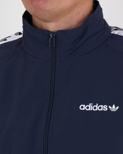 Adidas Originals TNT Tape Wind Jacket Trace Blue/White