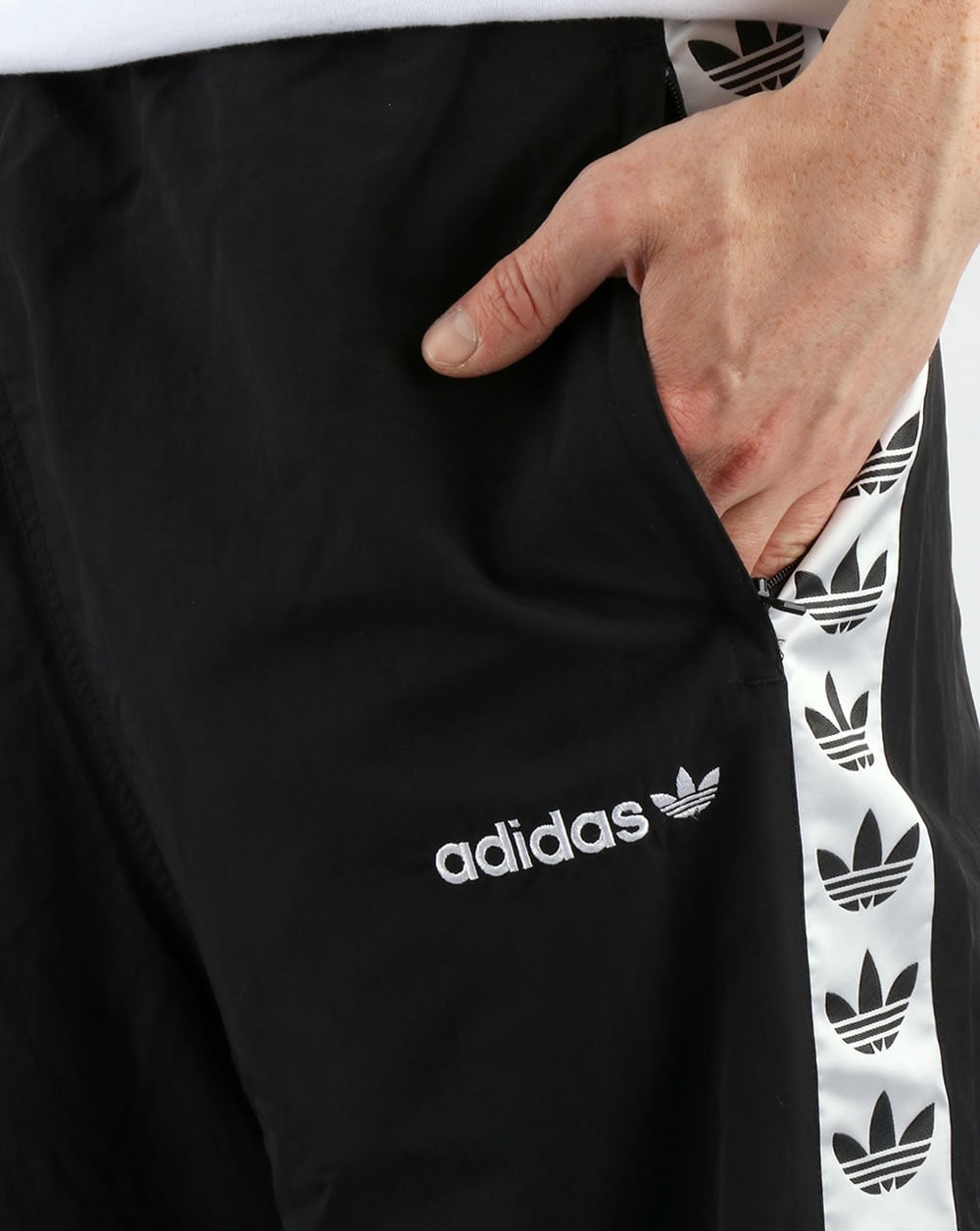 Adidas Originals Tnt Tape Wind Pants Black/white