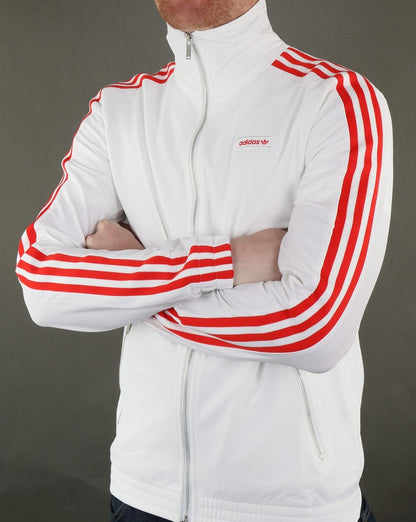 Adidas Originals Track Top White-red