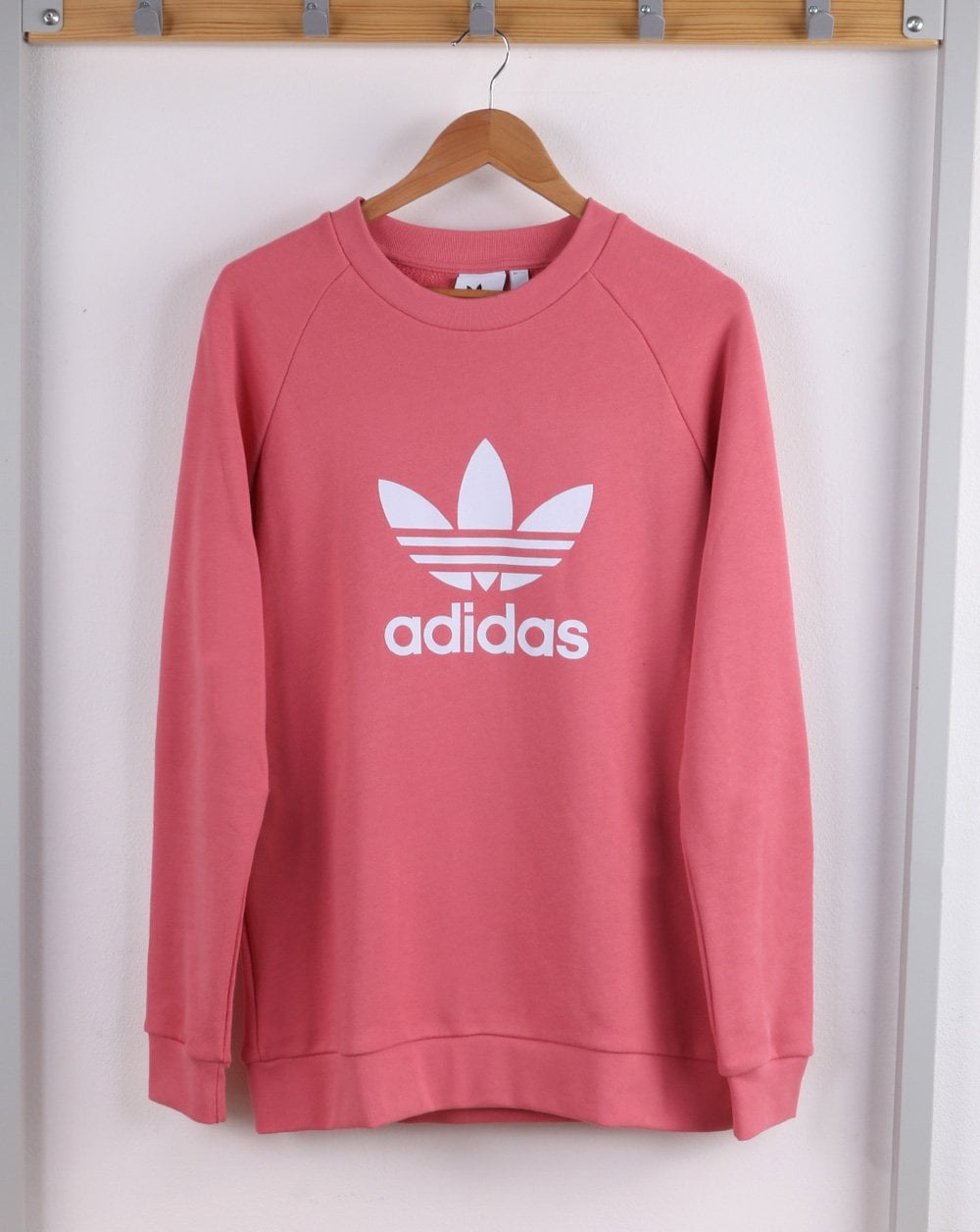 Adidas Originals Trefoil Crew Sweat Pink