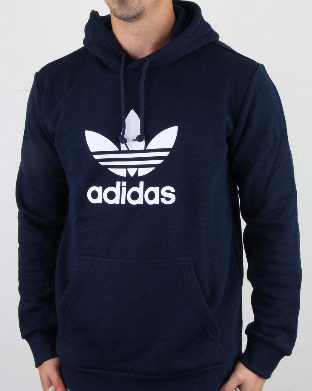 Adidas Originals Trefoil Hoodie Navy