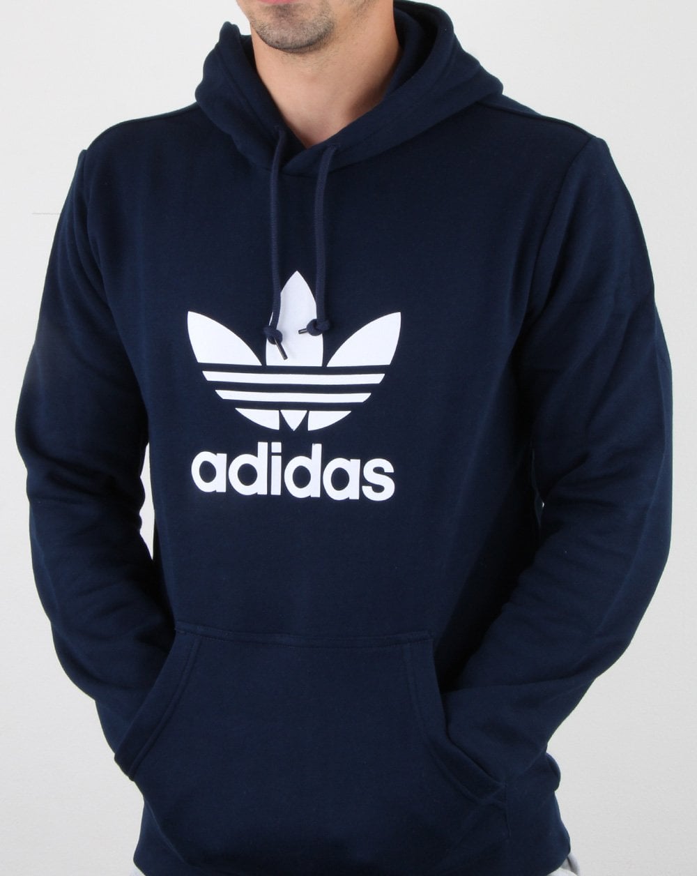 Adidas Originals Trefoil Hoodie Navy
