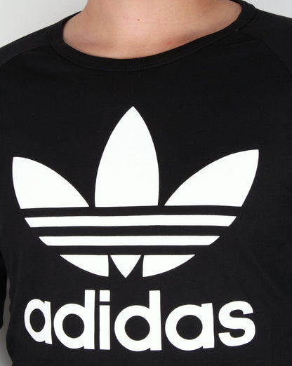 Adidas Originals Trefoil Long Sleeve T-shirt Black