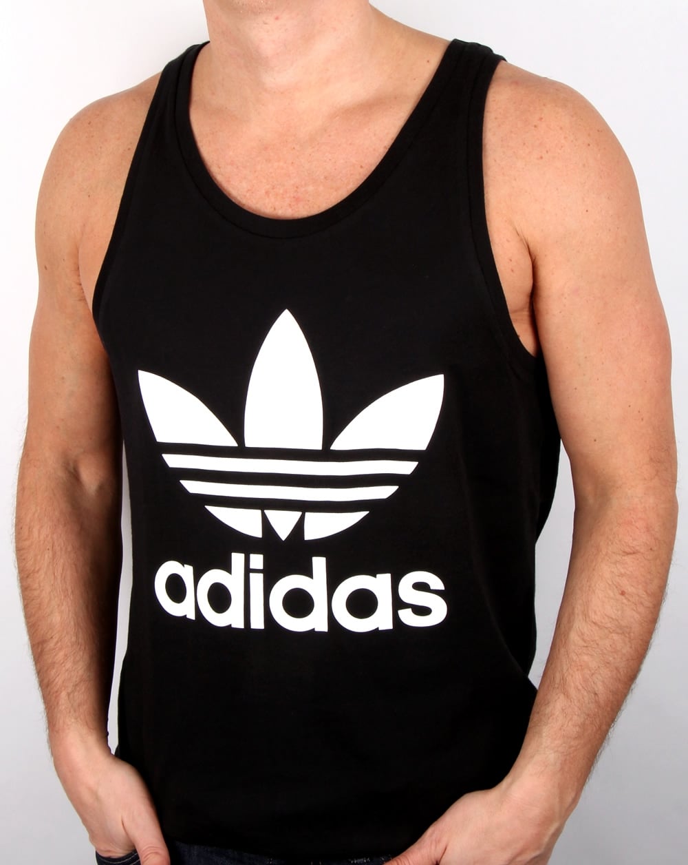 Adidas Originals Trefoil Vest Black