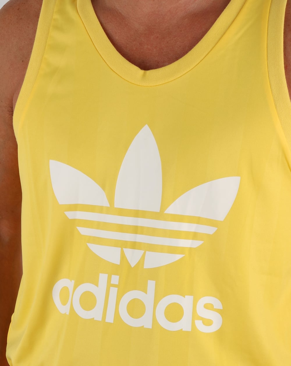 Adidas Originals Trefoil Vest Spring Yellow