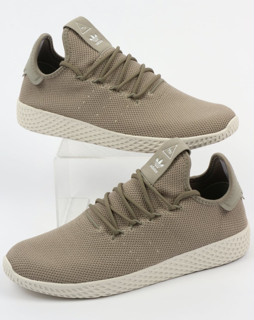 Adidas PW Tennis HU Trainers Tech Beige/White