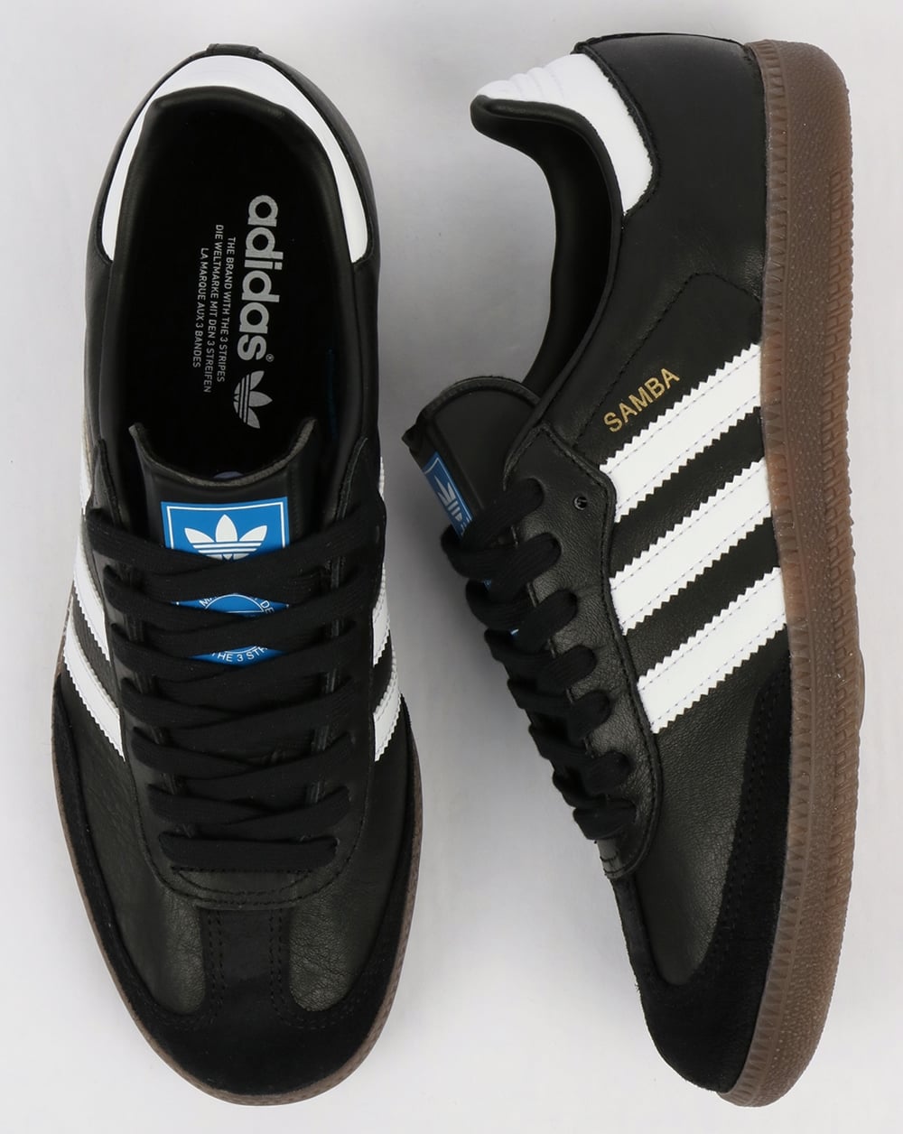 Adidas Samba OG Trainers Black/White/Gum