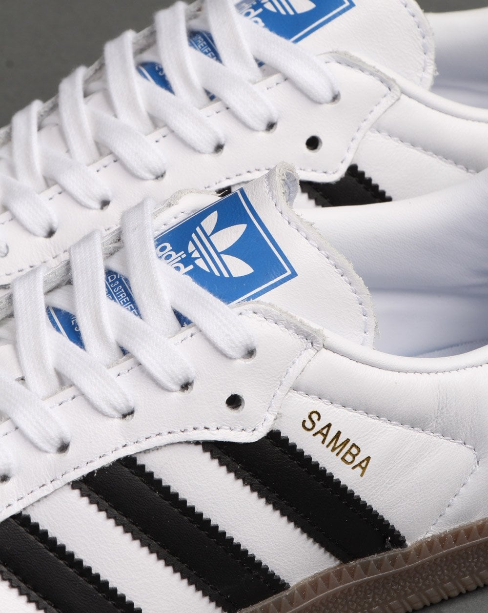 Adidas Samba OG Trainers White/Black Gum