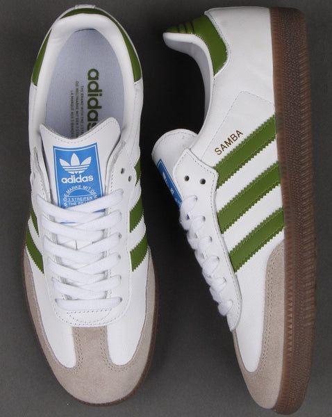 Adidas Samba Og Trainers White/Green