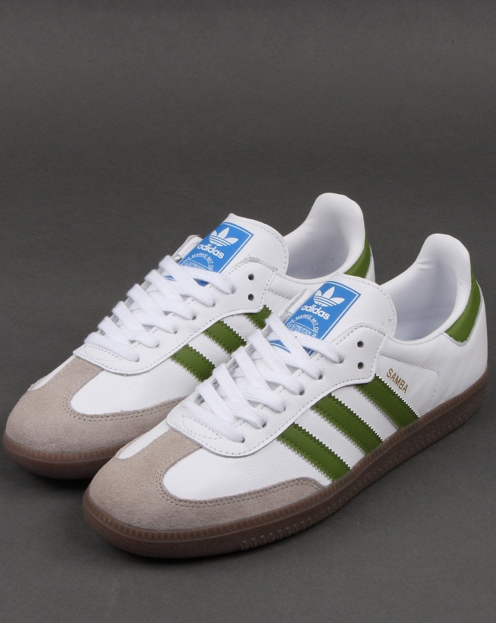 Adidas Samba Og Trainers White/Green