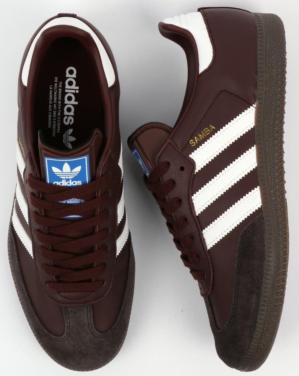 Adidas Samba Trainers Mystery Brown