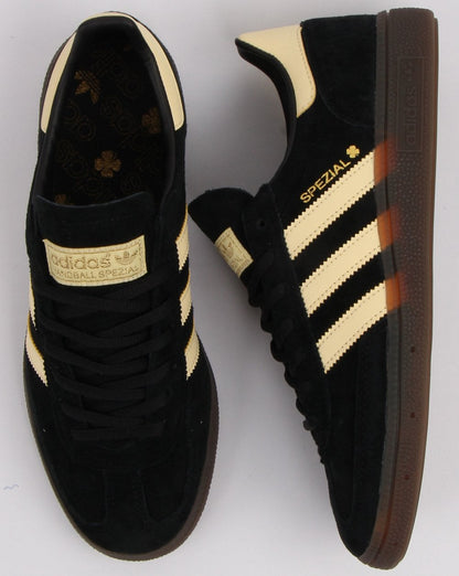 Adidas Spezial Trainers Black/Yellow Oslo