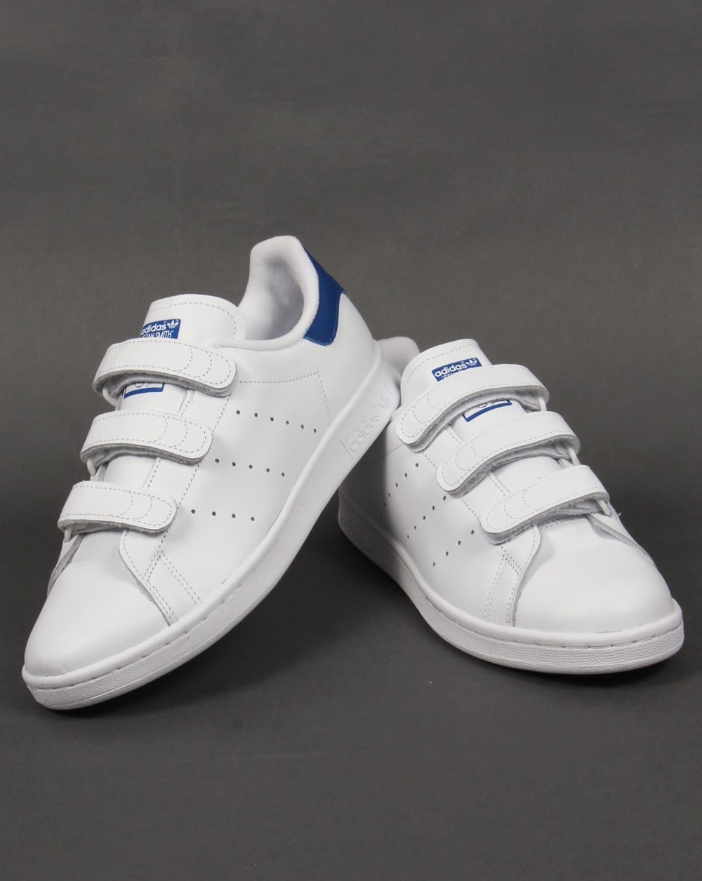 Adidas Stan Smith CF Trainers White/Royal Blue