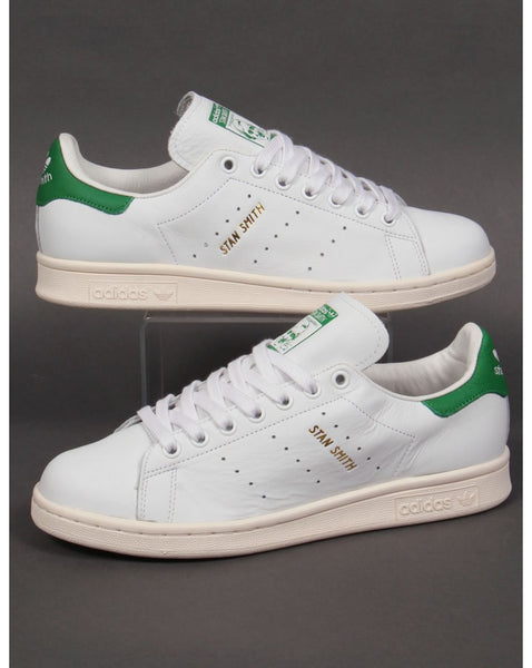 Adidas Stan Smith Trainers White/green/gold