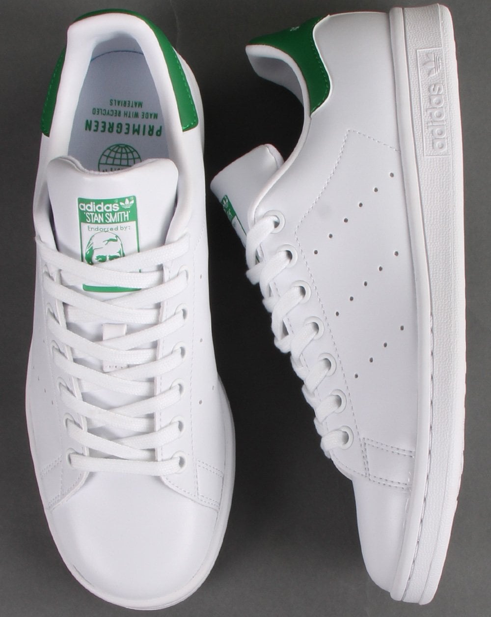 Adidas Stan Smith Trainers White/Green