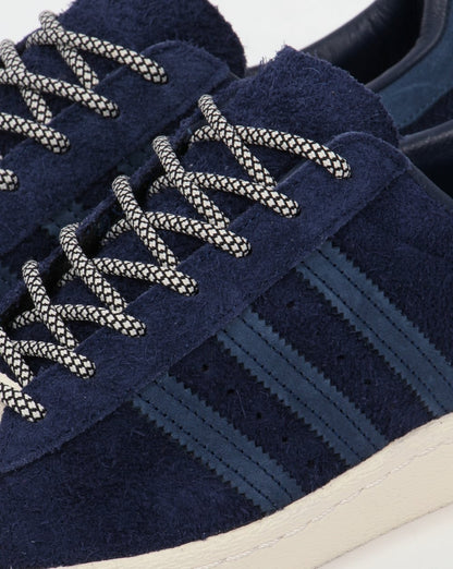 Adidas Superstar 80s Trainers Navy/Mineral Blue/White
