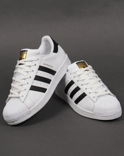 Adidas Superstar Trainers White/Black