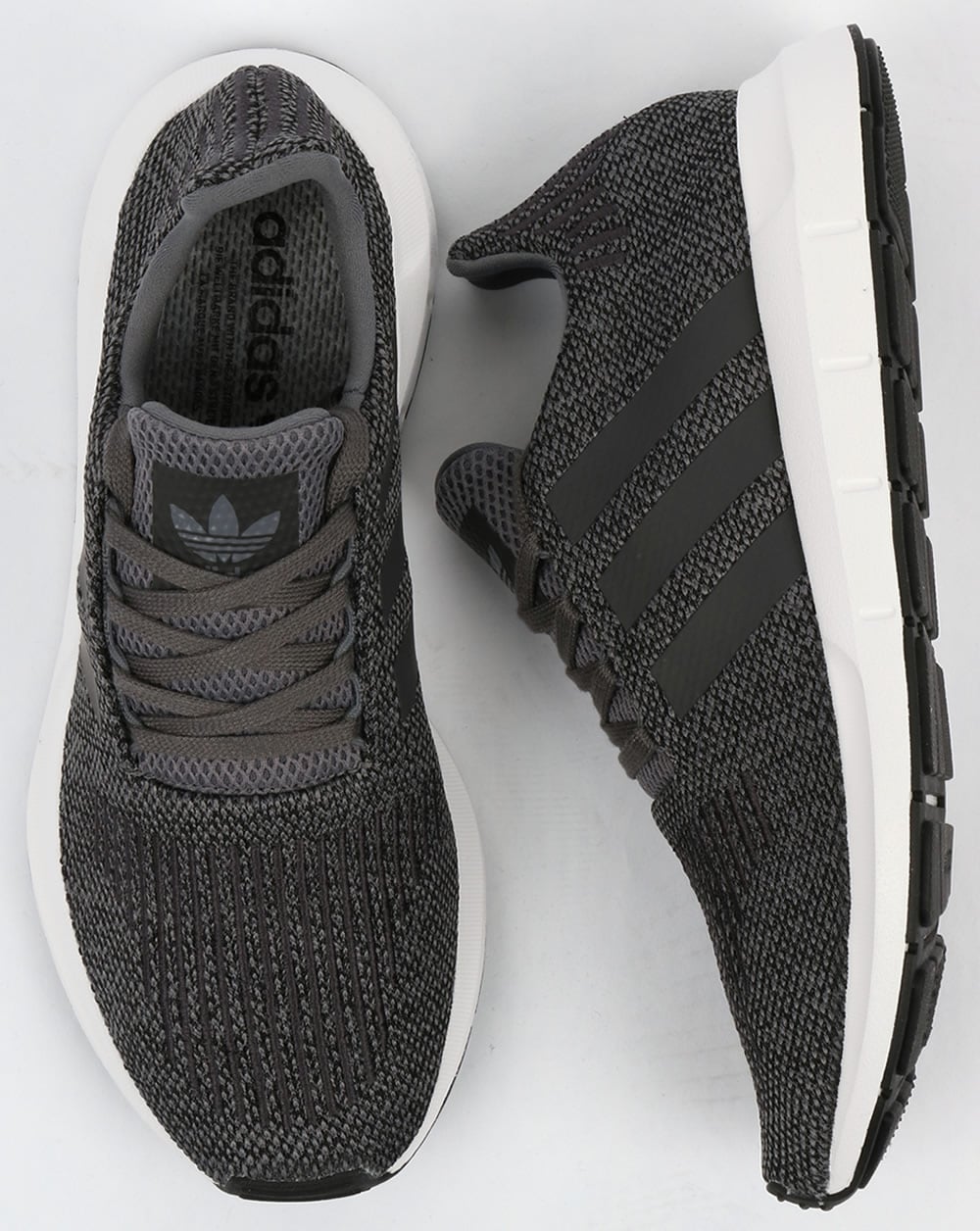 Adidas Swift Run Trainers Grey/Black