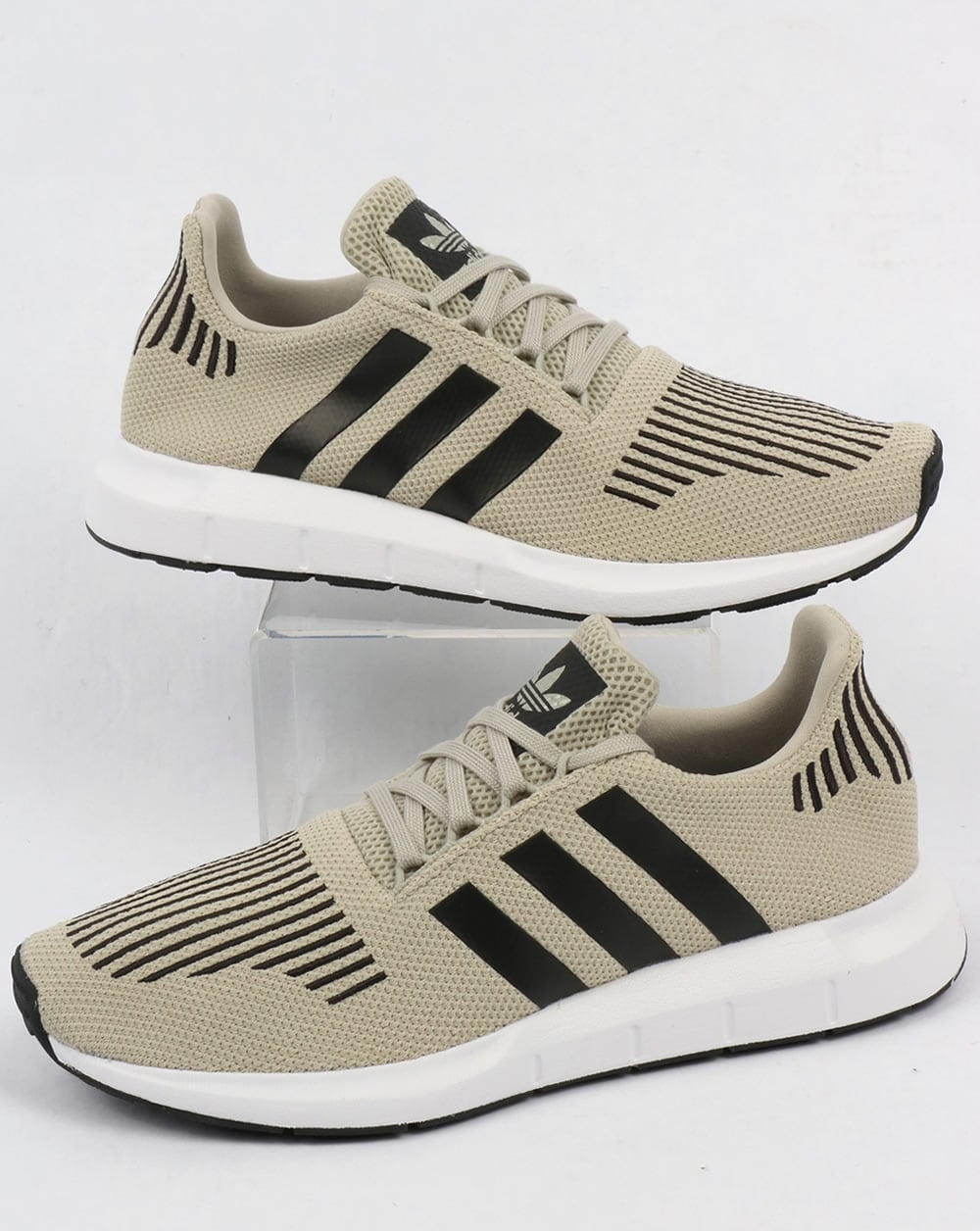 Adidas Swift Run Trainers Sesame/Black/White