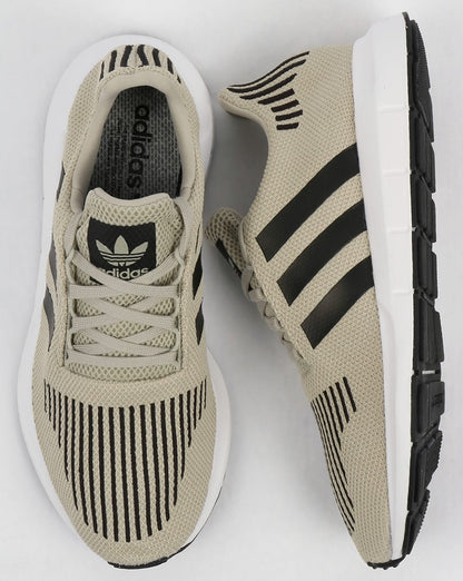 Adidas Swift Run Trainers Sesame/Black/White