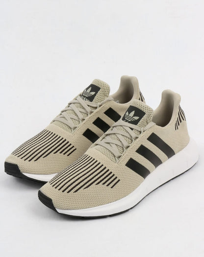 Adidas Swift Run Trainers Sesame/Black/White