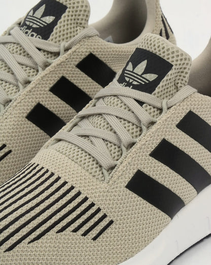 Adidas Swift Run Trainers Sesame/Black/White
