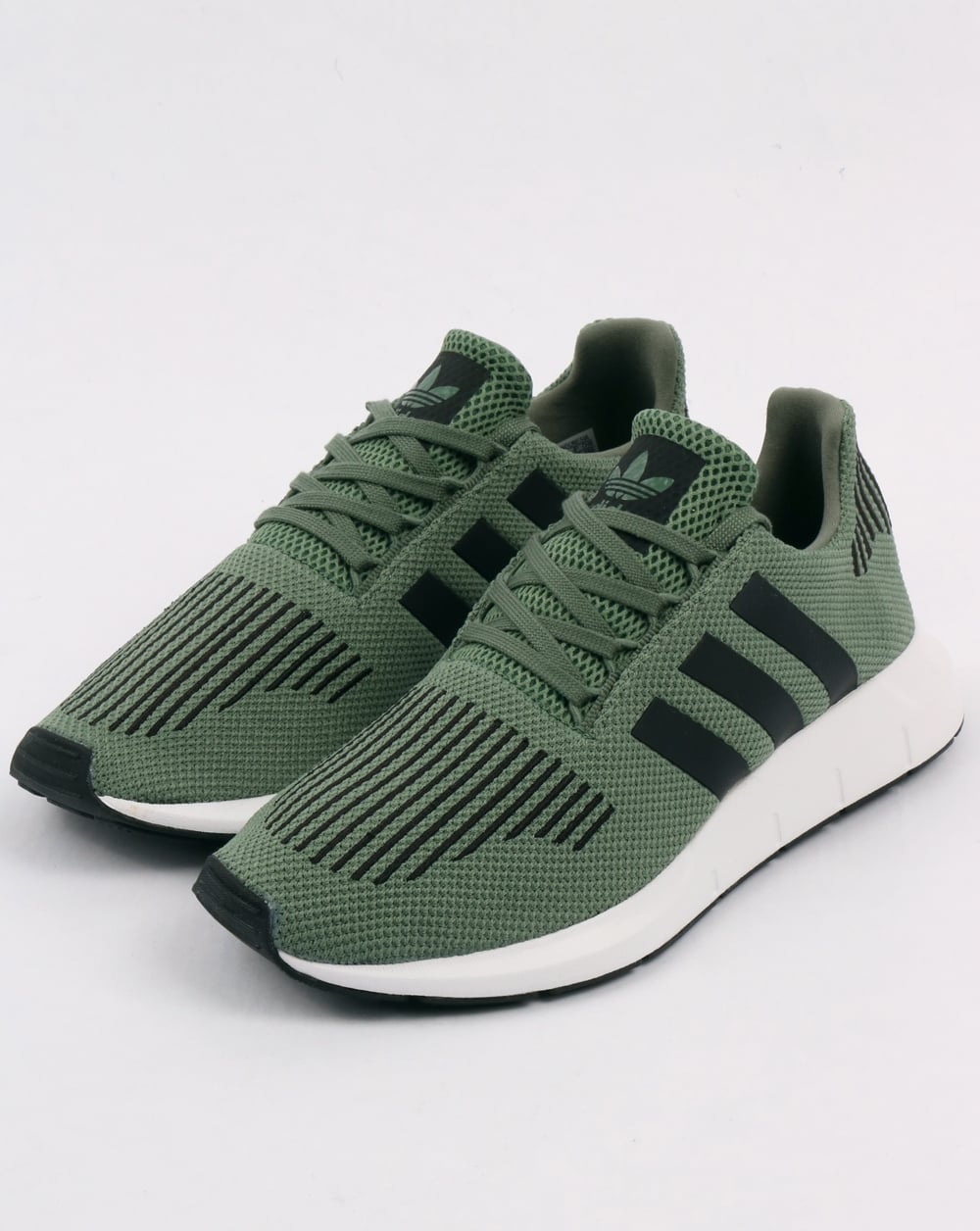 Adidas Swift Run Trainers Trace Green/Black