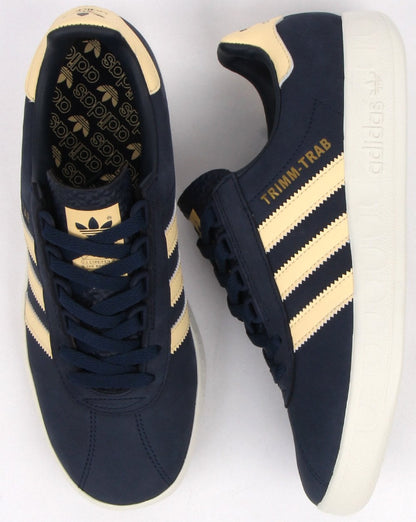 Adidas Trimm Trab Trainers Navy/Soft Yellow
