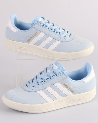 Adidas Trimm Trab Trainers Sky Blue/White