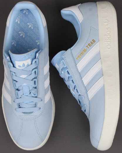 Adidas Trimm Trab Trainers Sky Blue/White