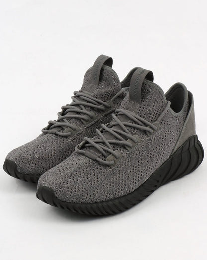 Adidas Tubular Doom Sock Trainers Grey/Black/White