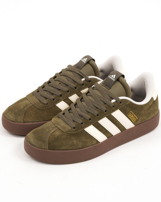 Adidas Adidas VL Court 3.0 Trainers Olive/Off White/Gum