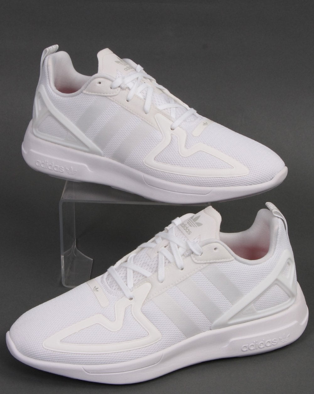 Adidas Zx 2k Flux Trainers White