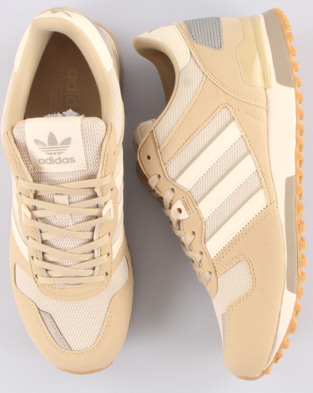Adidas Zx 700 Trainers Clear Brown/Cream White