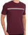 Ben Sherman Core Stripe Tee Aubergine